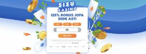 Sisukasino tervetuliaisbonus